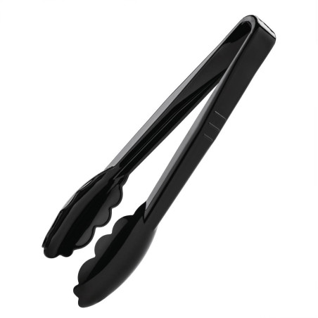 Pinza Negra 230 mm Vogue - Cocina Profesional y Resistente