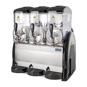 Máquina de Granizado Polar Serie G 3 x 12 L: Potente sistema para bebidas deliciosas