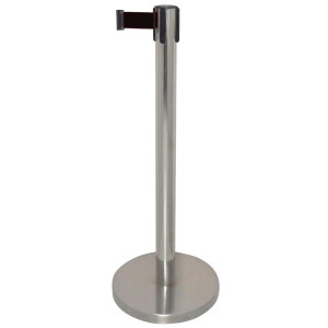Barrière Retráctil Cinta Negra 3m Bolero GG724: Seguridad y Elegancia