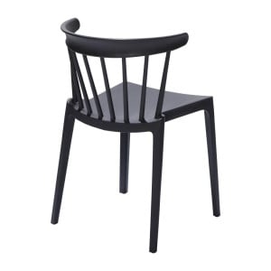 Sillas Polipropileno Antracita - Lote de 4: Diseño elegante y confort duradero