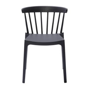 Sillas Polipropileno Antracita - Lote de 4: Diseño elegante y confort duradero