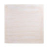Tablero de Mesa Cuadrado Preperforado Vintage Blanco 700 mm Bolero - Madera de mimbre de alta calidad