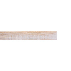 Tablero de Mesa Cuadrado Preperforado Vintage Blanco 700 mm Bolero - Madera de mimbre de alta calidad