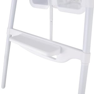 High Chair Baby White Glossy Bolero - Safety and Comfort