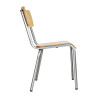 Silla de Madera Galvanizada - Lote de 4 Bolero