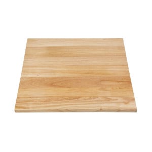 Mesa cuadrada de madera natural Bolero 700mm DY737