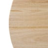 Mesa redonda de madera natural de 600 mm Bolero DY738 - Esencial para cocina profesional