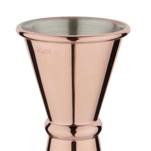 Medida de vaso cónico de cobre 25/50ml Olympia DR606 - Precisión y elegancia