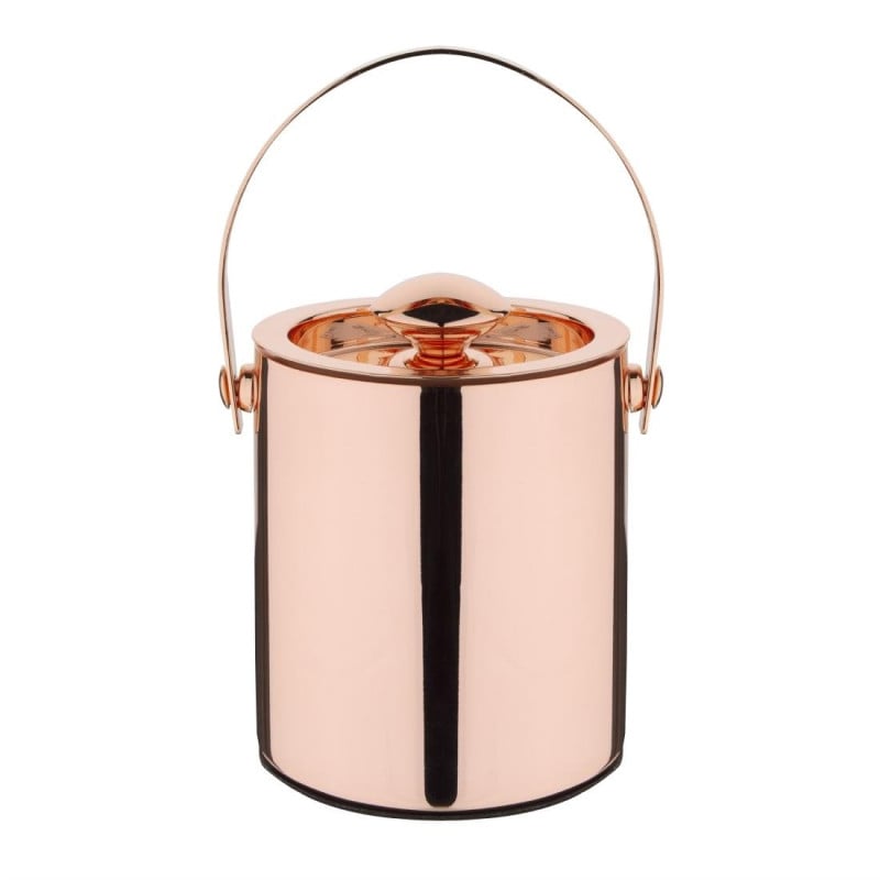 Double Wall Copper 1 L Olympia Ice Bucket: Optimal Conservation