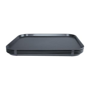 Self-service tray anthracite Olympia 340 x 450 mm - Resistant and elegant