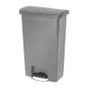 Poubelle à Pédale Frontale Grise 50L - Higiénico & Práctico | Rubbermaid