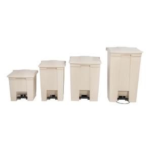 Beige Pedal Bin 68 L Rubbermaid Step-On: Quality and Practicality