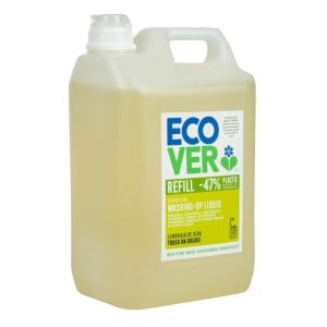 Líquido Lavavajillas Concentrado Limón Aloe Vera 5L Ecover: Limpia y cuida tu vajilla