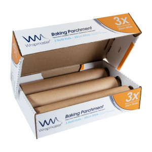 Papel sulfurizado 50m x 300mm - Lote de 3 Wrapmaster GM214