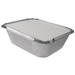 Pequeñas tapas de cartón encerado para bandejas de aluminio - Solución perfecta