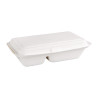 Cajas 2 Compartimentos de Bagazo Compostables 253 mm - Lote 200