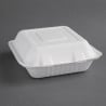 Cajas compostables Bagasse 223mm - Lote de 200, eco-responsables