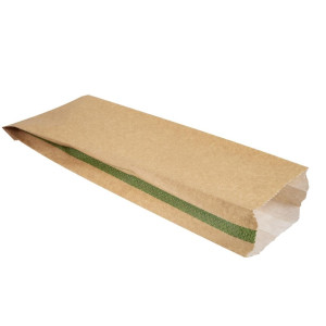 Sacs Snack Chaud compostables Vegware 356 x 101 mm - Lot de 500, FC897