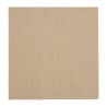 Serviettes Snacking Recyclées 2 Plis 330 mm Kraft - Lot de 2000