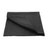 Servilletas de mesa de lino negro 400x400mm - Juego de 12: Elegancia y calidad Olympia