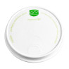 Tapas para bebidas calientes de papel Vegware Serie 89 - Lote de 1000