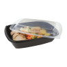 Envases alimentarios rectangulares de 900 ml - Lote de 300