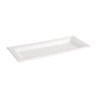 Rectangular Compostable Bagasse Plates 258mm