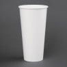 Vasos Bebidas Frías Papel 625ml 90mm - Lote 1000 reciclables, elegantes & prácticos