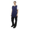 Delantal tipo sotana con bolsillo azul marino - Whites Chefs Clothing