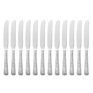 Dessert Knife Full Tang Kings - Set of 12 by Olympia - Quality and elegance for your desserts