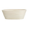 Oval Rattan Fermentation Basket 210x150x80 mm - Professional Quality