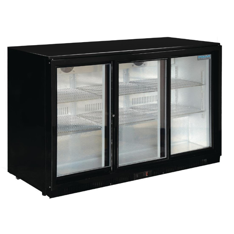 Bar Trasero Refrigerado 3 Puertas de Vidrio Deslizantes 330 L - Polar - Rendimiento y Fiabilidad