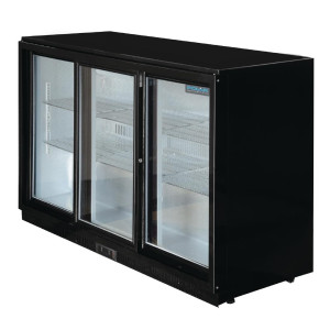 Bar Trasero Refrigerado 3 Puertas de Vidrio Deslizantes 330 L - Polar - Rendimiento y Fiabilidad