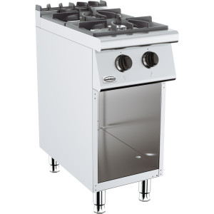 Fourneau Professionnel 700 a Gas - 2 Quemadores - CombiSteel