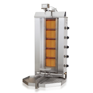 Grill Kebab a Gas - 5 Zonas de Calentamiento - CombiSteel