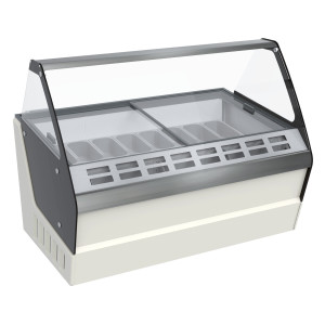 Vitrina de helados - Estática - 16 x 5 L - CombiSteel