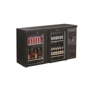Trasera-Bar Refrigerada de 2 Puertas de Cristal - 350 L - CombiSteel