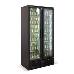 Barra trasera refrigerada negra alta - 458 L - CombiSteel