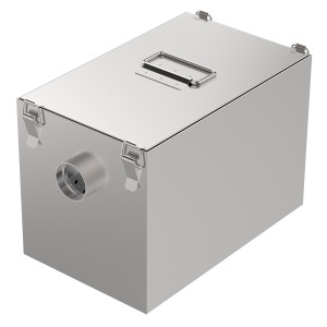 Bandeja de grasa de acero inoxidable - 89 L - CombiSteel