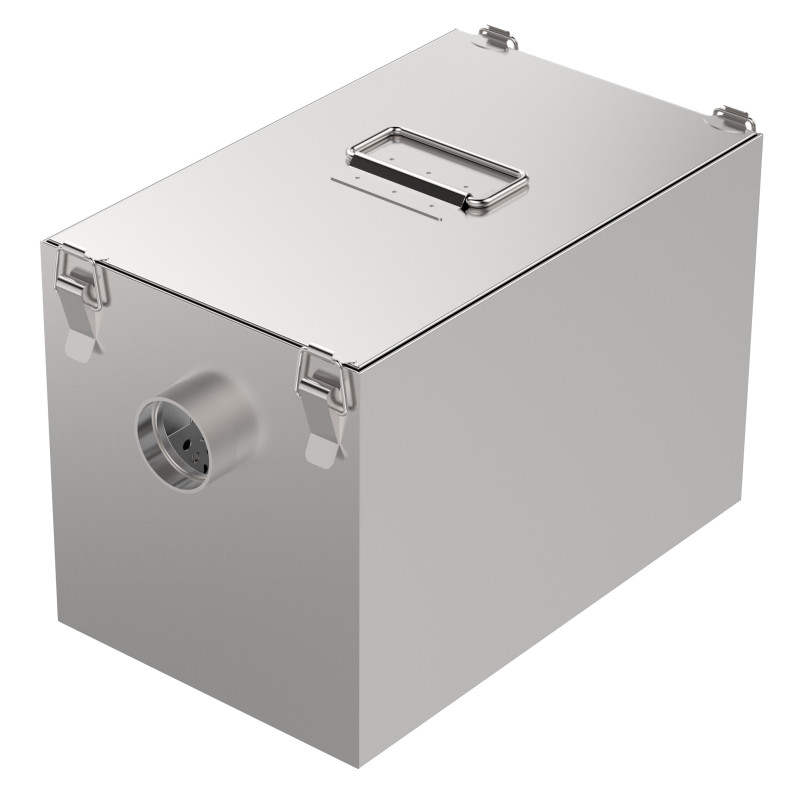 Bandeja de grasa de acero inoxidable - 89 L - CombiSteel