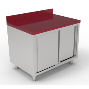 Mesa de corte con puertas correderas - 1600 x 700 - CombiSteel