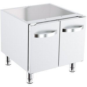 Zócalo con 2 puertas Combisteel | Resistente y práctico - 600x600 mm