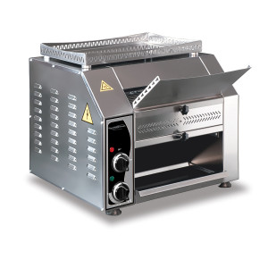 Tostadora transportadora CombiSteel - 400 rebanadas de calidad profesional