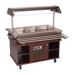 Buffet Caliente - 3 GN 1/1 - CombiSteel