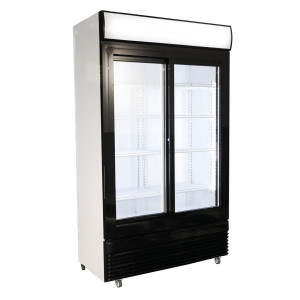 Armario Refrigerado Positivo - 2 Puertas de Vidrio Deslizantes - 780 L - CombiSteel