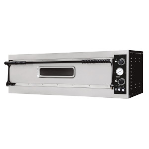 Horno para Pizza de 1 Cámara - 3 Pizzas - 400 V - CombiSteel