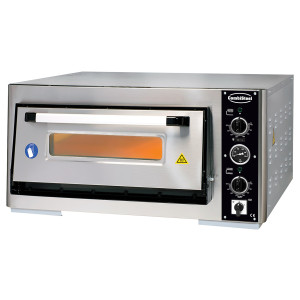 Horno para Pizza de 1 Cámara - 6 Pizzas - 400 V - CombiSteel