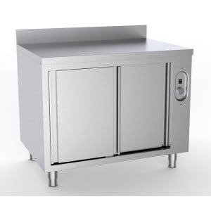 Armario Calentador con Respaldo de 2 Puertas - L 2000 x P 700 mm - CombiSteel