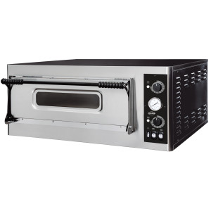 Horno para Pizza de 1 Cámara - 4 Pizzas - 400 V - CombiSteel