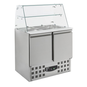 Saladette Refrigerada de 2 Puertas - 240 L - CombiSteel